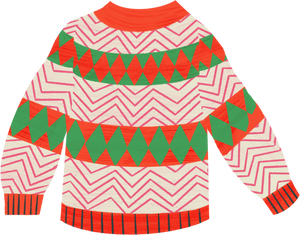 Loose Textured Ugly Christmas Sweaters Pattern